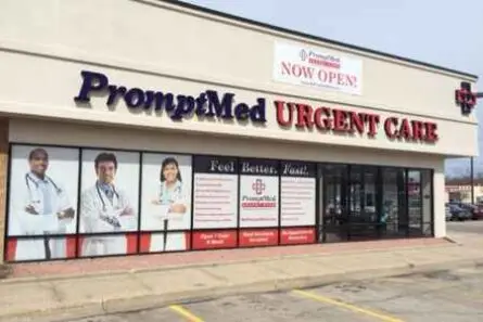 PromptMed Urgent Care building in Waukegan