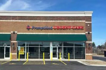 PromptMed Urgent Care building in Grayslake, IL