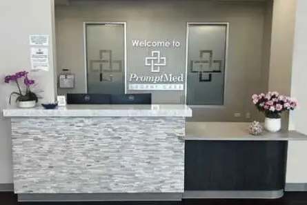 Front Desk inside PromptMed Urgent Care in Grayslake